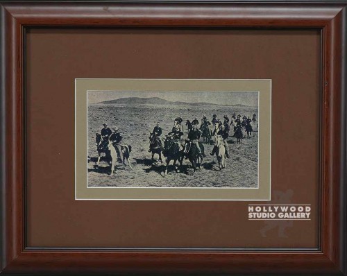 12x15 B/W Cowboys