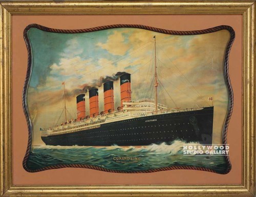 22x30 Lusitania/Luxury Liner