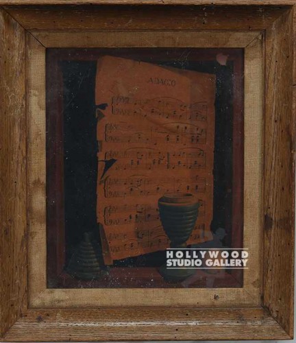 16x14 Music Sheet/Framed