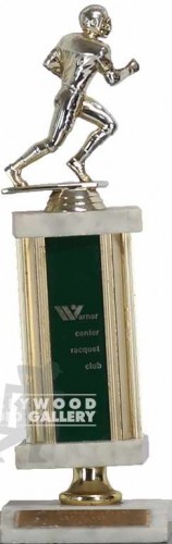 13" WARNER CENTER FOOTBALL TROPHY
