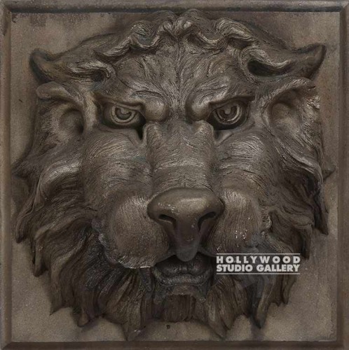 15x15"PLASTER/LION`S HEAD
