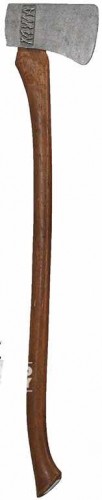 35" WOODEN AXE