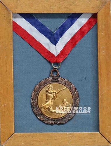 8x6 Baseball Medal/Framed