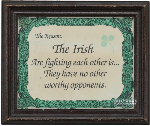10x12 Irish Saying
