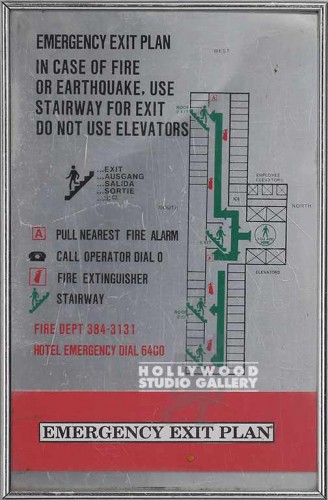 17x11 Emergency Exit Plan