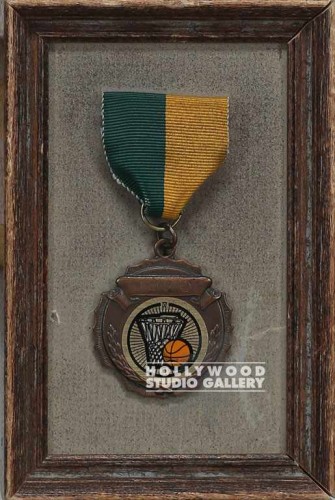 6x4 FRAMED/BASKETBALL MEDAL