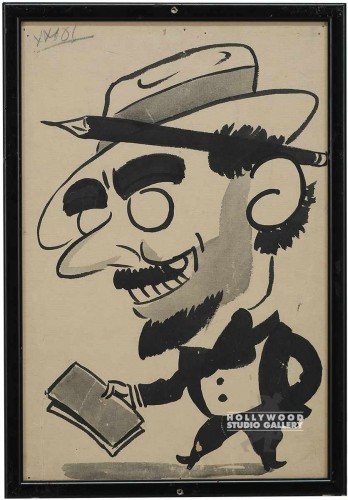 16x11 Faux Movie Star Cartoon