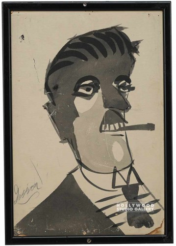 16x11 Faux Movie Star Cartoon