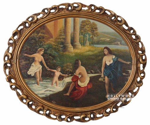 21x25 PLOTKIN OVAL RIVER BATHE ORN