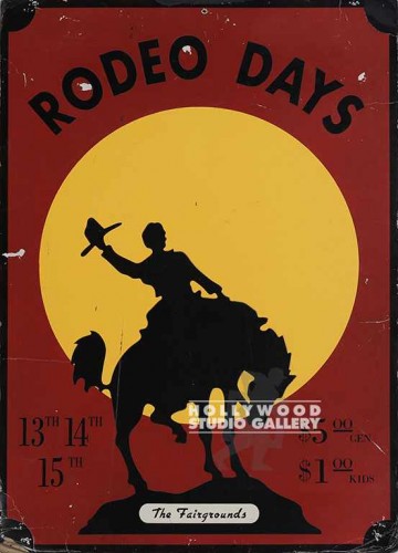 28x20" RODEO POSTER