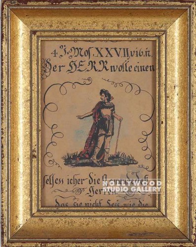 7x9Small Watercolr/Man/Gld/Law