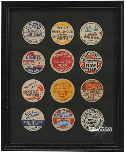 11x9 Milk Bottle Top Collection