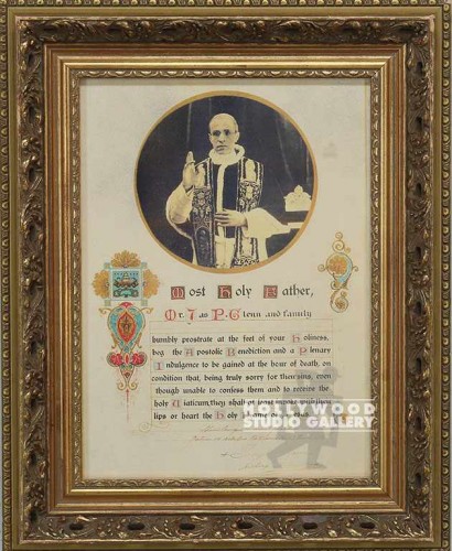20x16 Most Holy Cerif/Priest Phto