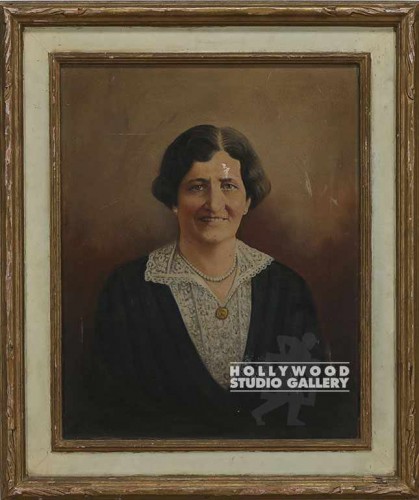 Lady On Canvas