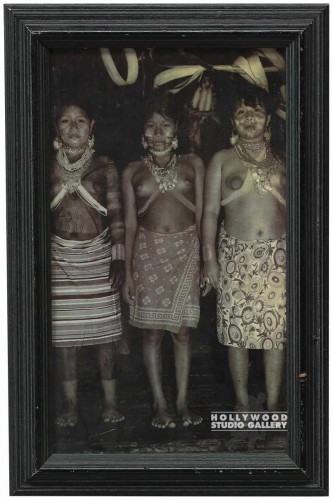 12x8 B/W Female/Natives