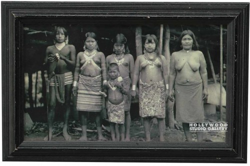 8x12 B/W Female/Natives