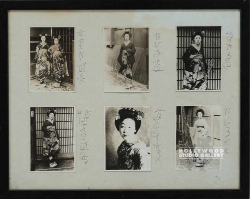12x15 (6) B/W Geisha Girls 
