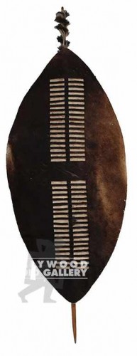 55x20" African Shield/Two Pieces