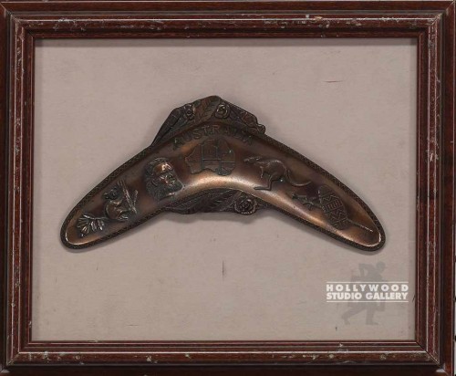 10x12 Boomerang Ashtray/Framed