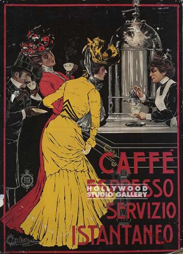 24x18 Caffe Espresso/Mounted Sign