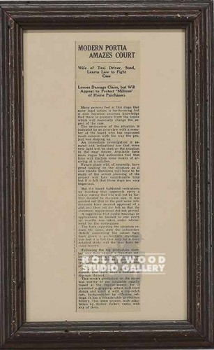 Newspaper Article