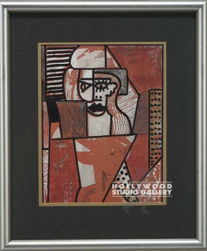 22x18 JJ/Cubist/Dbl Mat/Mlt Frame