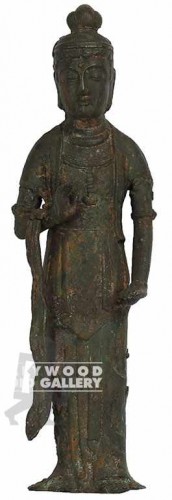 21" Chinese Bronze Statue