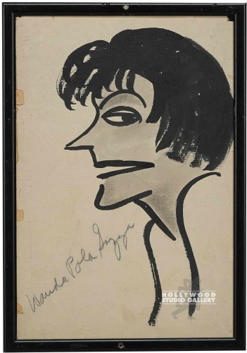 16x11 Faux Movie Star Cartoon