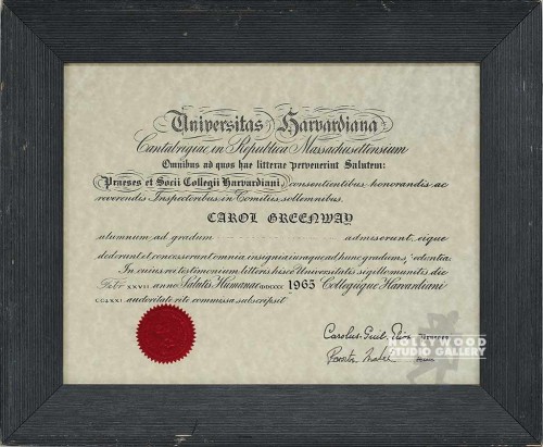 14x17 Framed Diploma