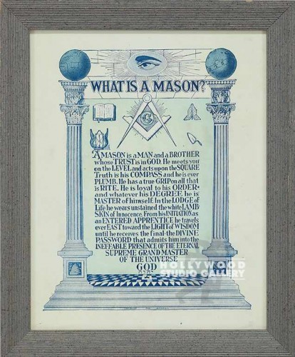 HGW 12x10 What Is A Mason?