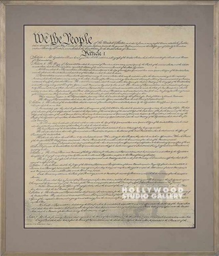 39x33 "We The People..."/Bronze