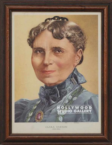 12x16 CLARA BARTON PORTRAIT