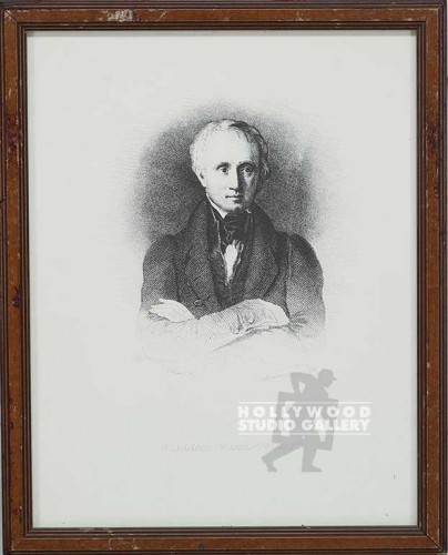 12x16 WILLIAM WORDSWORTH ENGRAVING