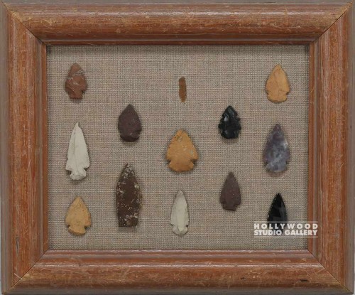 11x13 Indian Arrowhead Collection