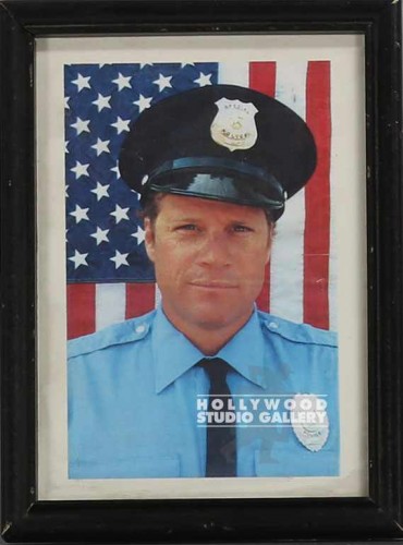 8x6 Standing Frame/Policeman/Flag