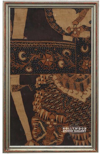 22x14 Browntone/Abstract Cloth Des.