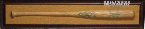 40x8 1/2 Baseball Bat/Brown Frame