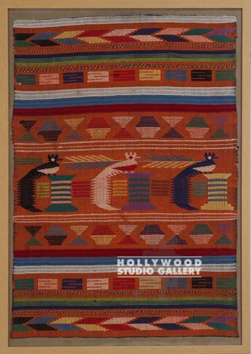 32x23 CENTRAL AMERICAN/FABRIC/FRMED