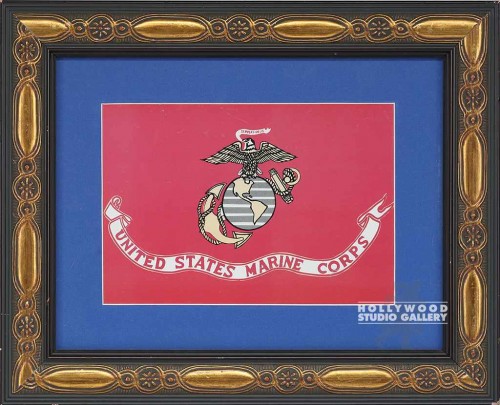 12X14 US ARMY CORP./FRAMED EMBLEM