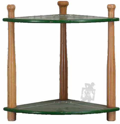 15" BASEBALL/DIAMOND/BAT/RACK/WD