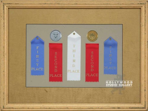 17X23 DELUX RIBON PRIZES/GLD FR/MAT