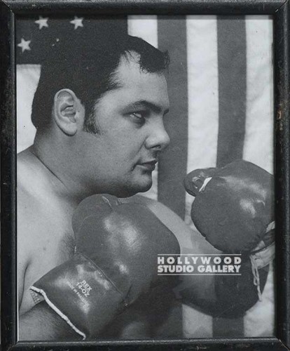 11X9 WILLIE BOXER PROFILE/U.S. FLAG