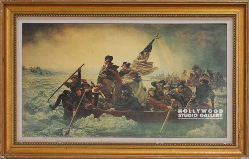 24X36 WASHINGTON X-DELAWARE/FRAMED