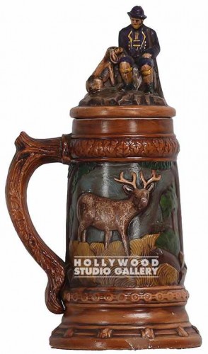 14" 2 PC. GERMAN BEER STEIN