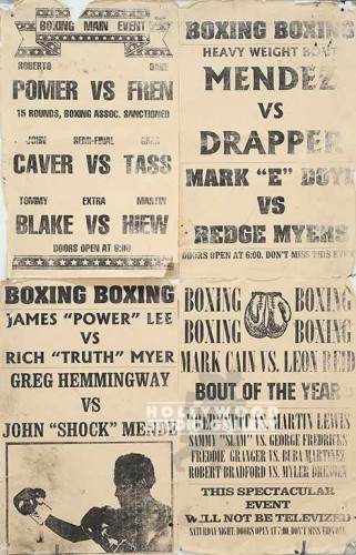 35X23 LARGE BOXING POSTER