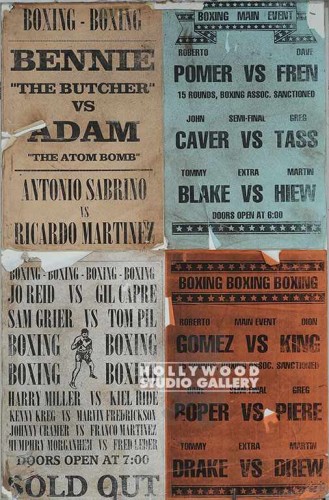 35X23 LARGE BOXING POSTER