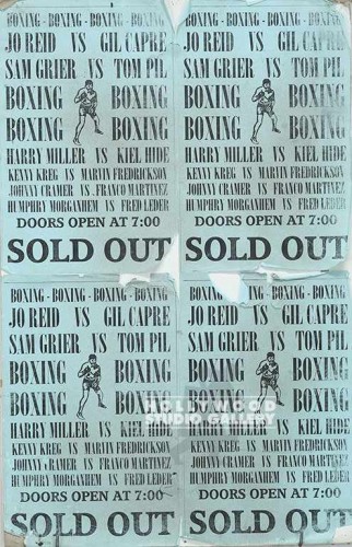 35X23 LARGE BOXING POSTER