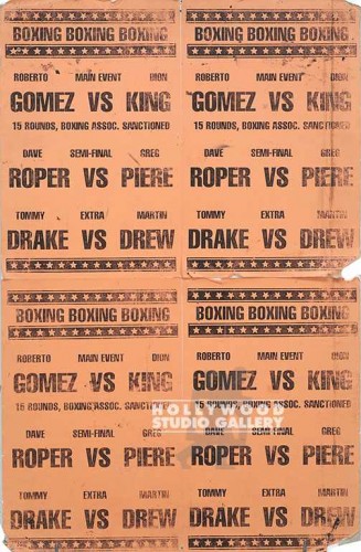 35X23 LARGE BOXING POSTER
