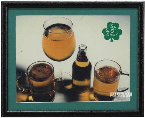 11X9 IRISH BEER BLK/FRMD