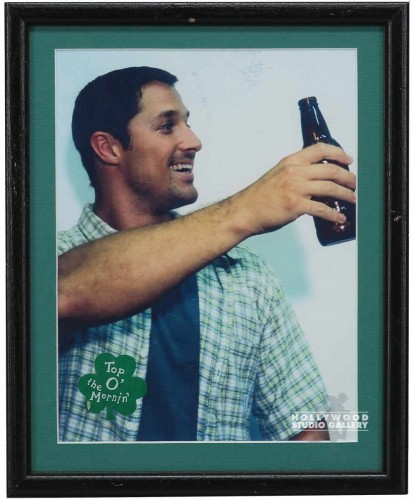 11X9 IRISH GEOF BEER BLK/FRMD